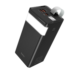 Power Bank hoco J86A 50000mAh Full LED (PD,QC,FCP/SCP,AFC,VOOC,DASH) - Black