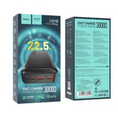 Power Bank Hoco J101B Astute 22.5W Fully compatible (30000mAh)(UN) - Black