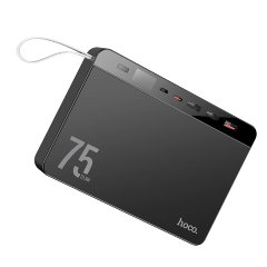 Power Bank Hoco J94 Overlord 22.5W fully compatible (75000mAh) - Black